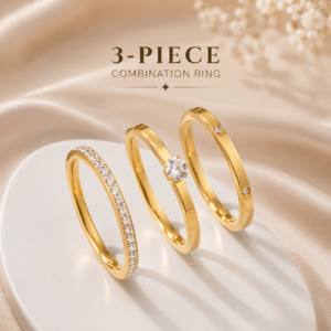 3-Piece Combination Ring Set