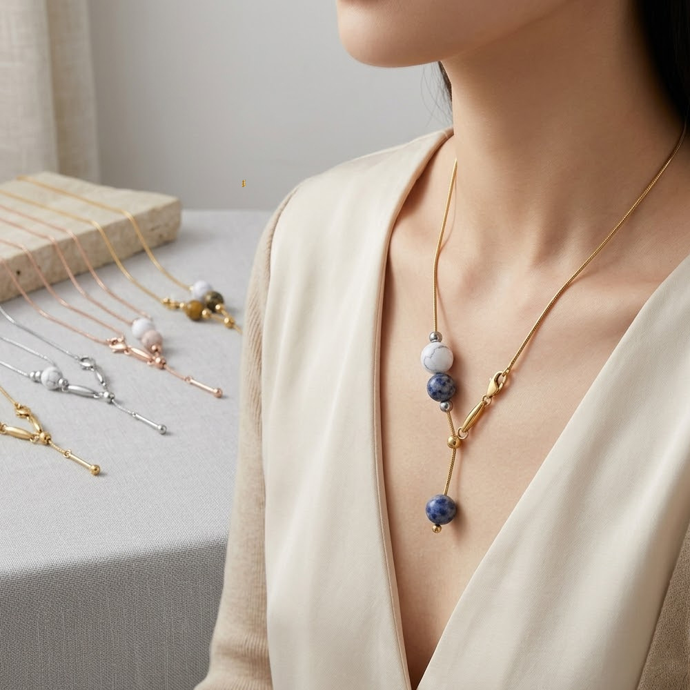 Djouri Elegant Adjustable Necklace Chain – DJC003 - Image 3