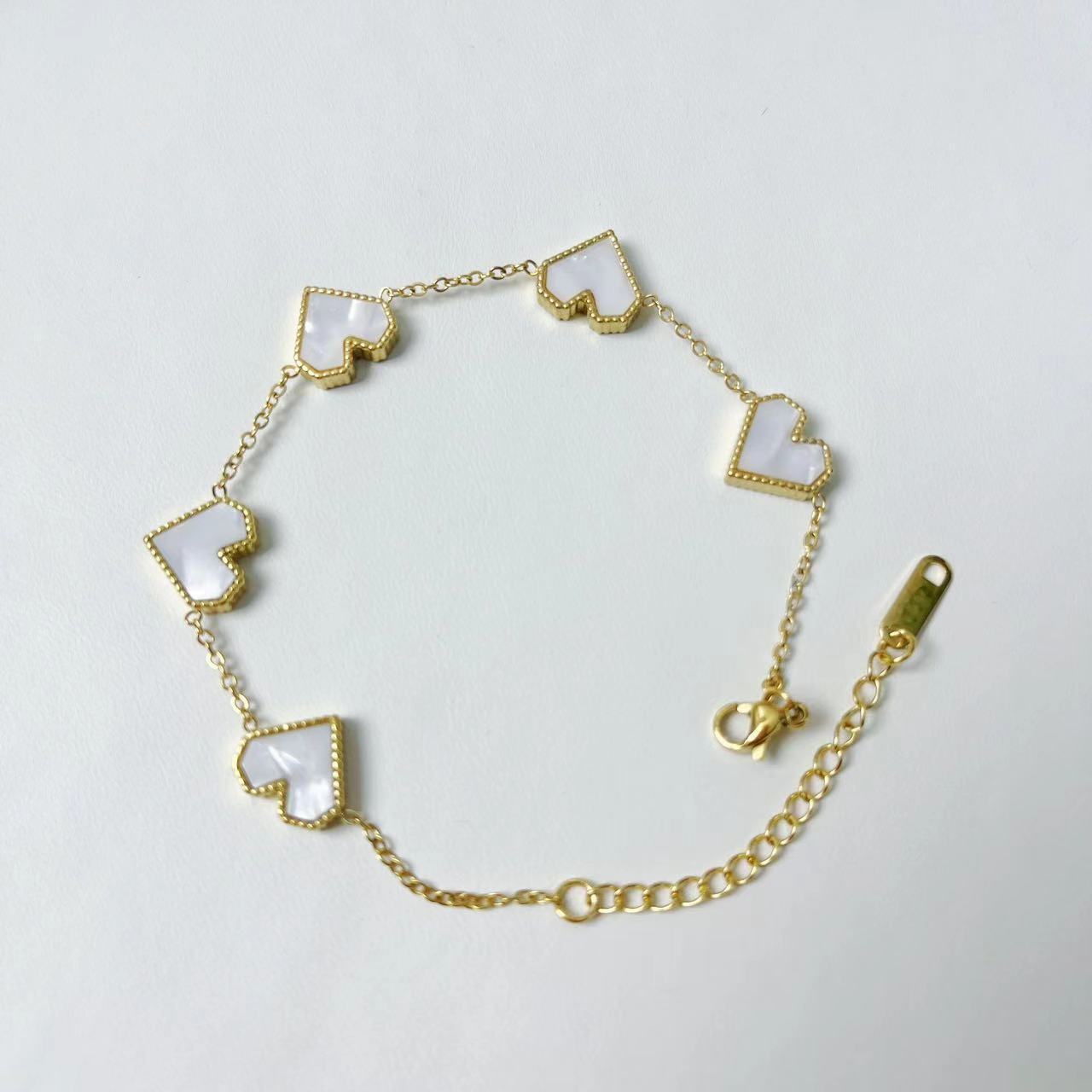 Djouri Heart Charm Bracelet – DJR-B003 - Image 2