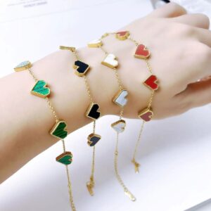 Djouri Heart Charm Bracelet – DJR-B003