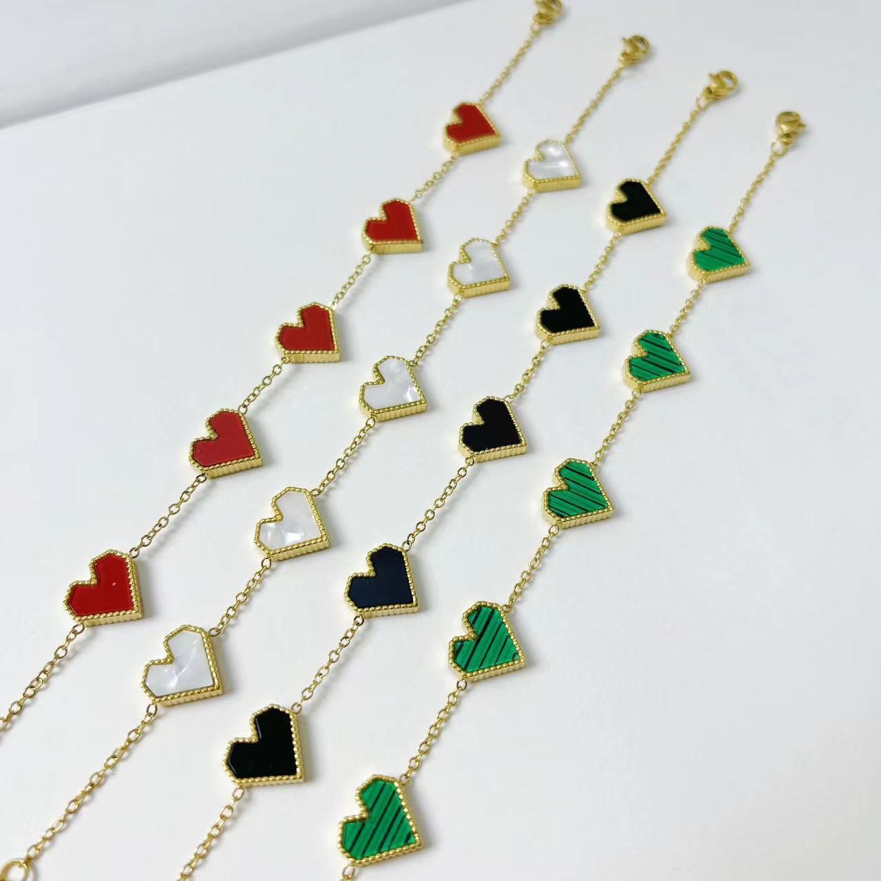 Djouri Heart Charm Bracelet – DJR-B003 - Image 6