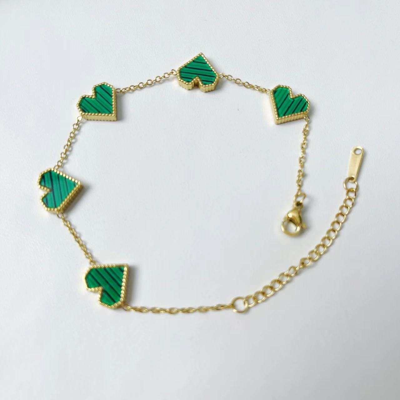 Djouri Heart Charm Bracelet – DJR-B003 - Image 4