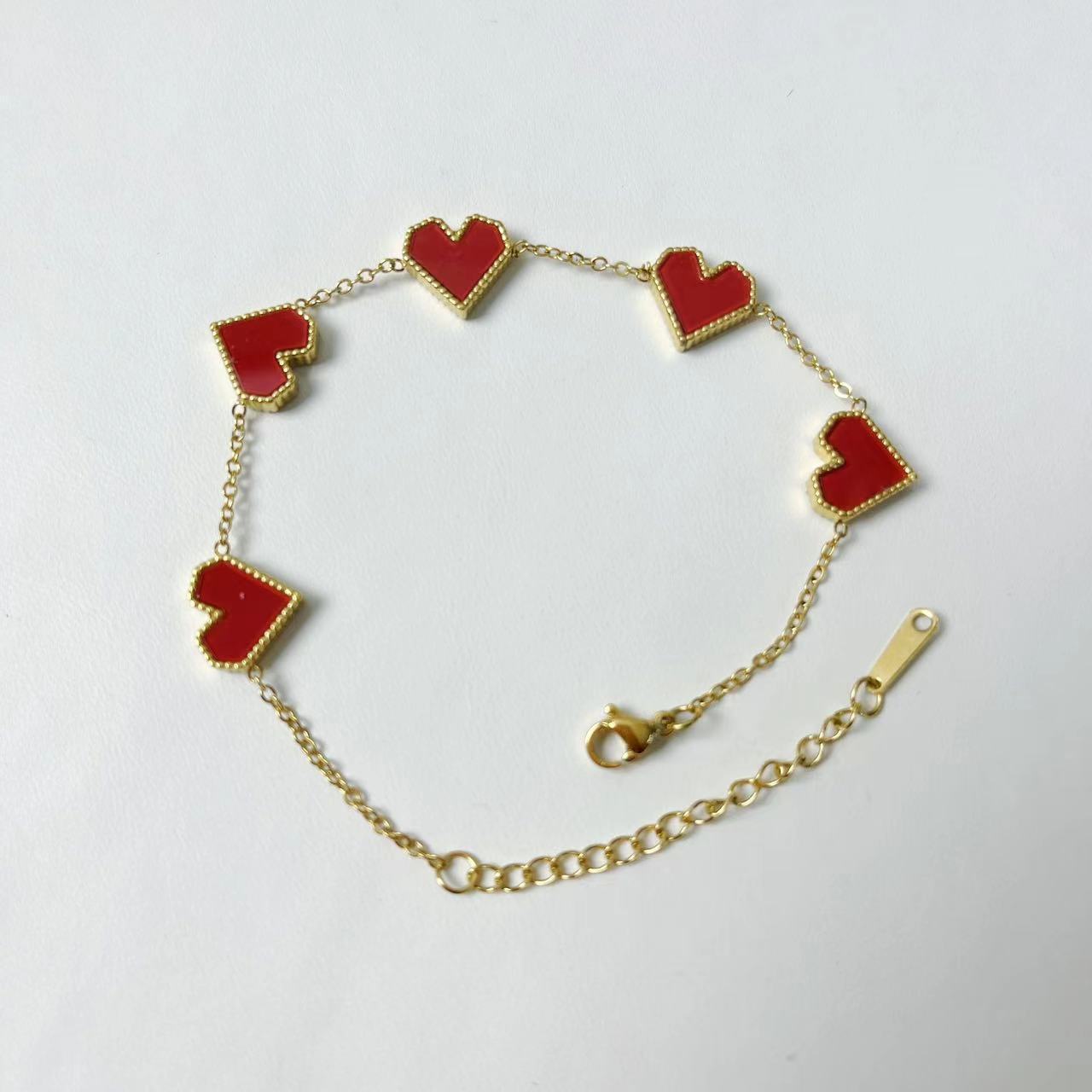 Djouri Heart Charm Bracelet – DJR-B003 - Image 8
